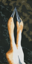 Acrylic on canvas, 610x300mm, £285